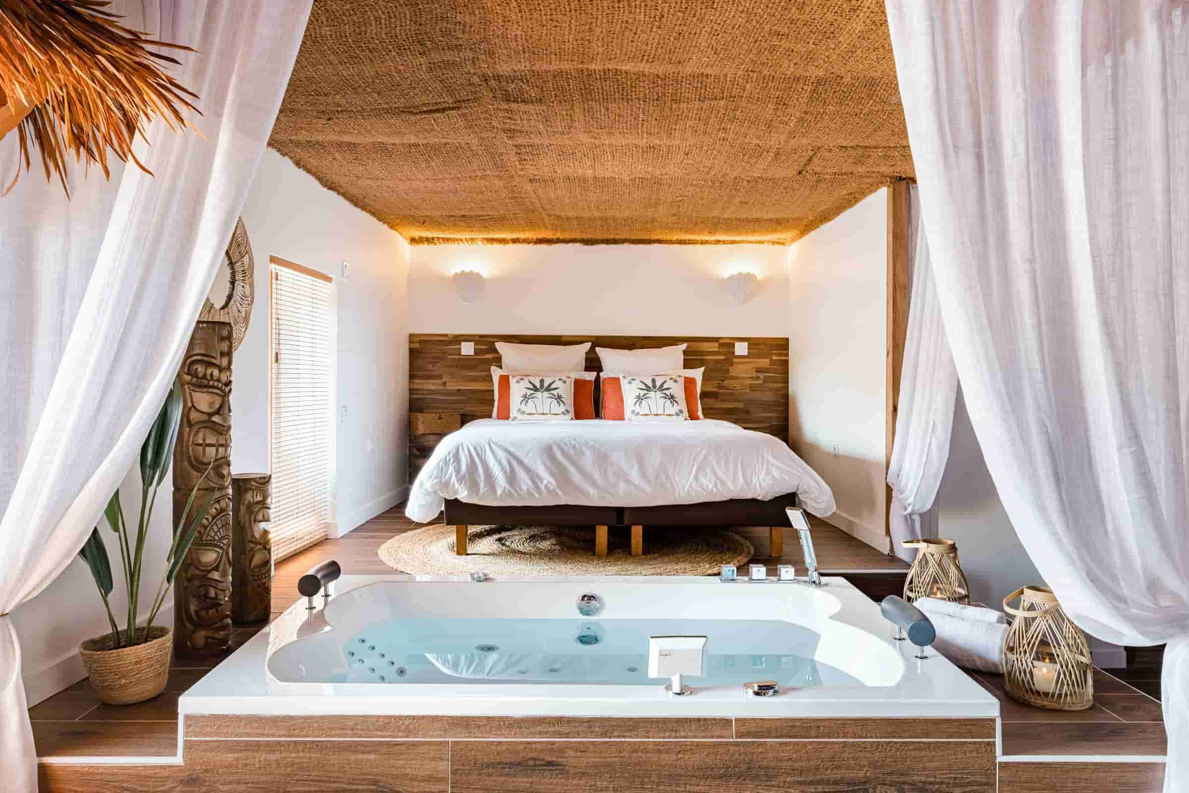 Suite romantique avec jacuzzi privatif